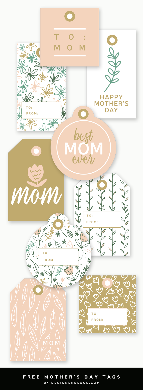 Free and customizable mothers day templates