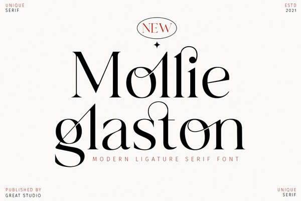 Trendy Fonts Spring 2021 Preview Mollie 